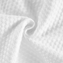 NESTLUNE Memory Foam Pillow Neck Support Pillow in White - Size: Cot - thumbnail 6