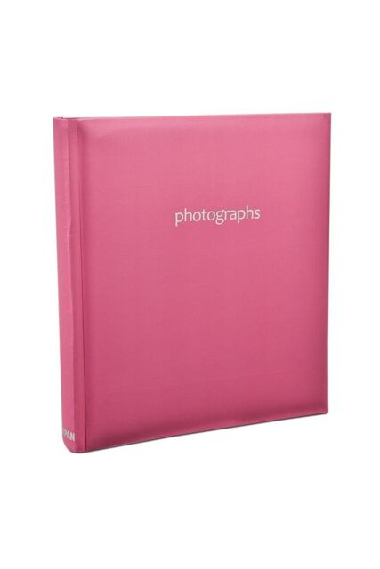 "Arpan Photo Album 5x7"" Slip in Memo Book bound for 120 Photos in Pink" - image 1