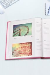 "Arpan Photo Album 5x7"" Slip in Memo Book bound for 120 Photos in Pink" - thumbnail 3