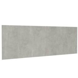 Berkfield Home Wall Headboard Concrete Grey 240x1.5x80 cm Engineered Wood - thumbnail 1