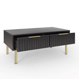 GFW Nervata Coffee Table in Black - thumbnail 4
