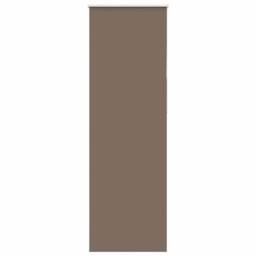Berkfield Home Roller Blind Blackout Coffee 65x230 cm Fabric Width 60.7 cm Polyester in Brown - thumbnail 1