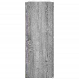Berkfield Home Wall Mounted Cabinet Grey Sonoma 69.5x34x90 cm - thumbnail 8