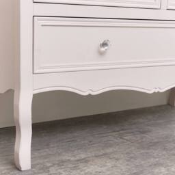 Melody Maison Large Pink 6 Drawer Chest Of Drawers - thumbnail 6