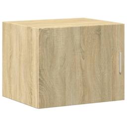 Berkfield Home Slim Storage Cabinet Sonoma Oak 50x42.5x225 cm Engineered Wood in Brown - thumbnail 5