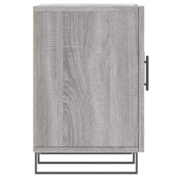 Berkfield Home TV Cabinet Grey Sonoma 150x30x50 cm Engineered Wood - Size: 150 x 30 x 50 cm - thumbnail 7