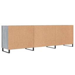 Berkfield Home TV Cabinet Grey Sonoma 150x30x50 cm Engineered Wood - Size: 150 x 30 x 50 cm - thumbnail 8