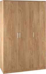 Dakotia 3 Door Wardrobe Bedroom Set - thumbnail 4