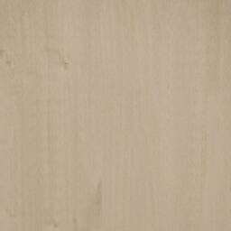 Berkfield Home Shoe Cabinet HAMAR Honey Brown 59.5x35x117 cm Solid Wood Pine in Light Tan - thumbnail 8