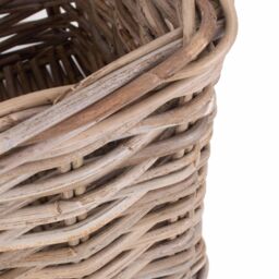 Red Hamper Rattan Square Kubu Grey Rattan Storage Basket - thumbnail 4