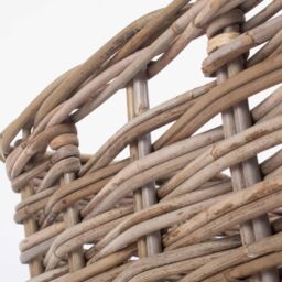 Red Hamper Rattan Square Kubu Grey Rattan Storage Basket - thumbnail 5