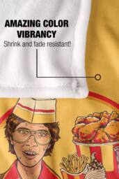 Steven Rhodes Eat Your Worries Silky Touch Super Soft Throw Blanket - Size: Small - thumbnail 5
