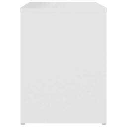 Berkfield Home Bed Cabinets 2 pcs White 40x30x40 cm Engineered Wood - Size: 40 x 30 x 40 cm - thumbnail 5