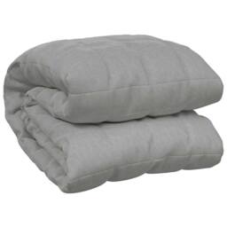 Berkfield Home Weighted Blanket Grey 200x200 cm 9 kg Fabric - thumbnail 3