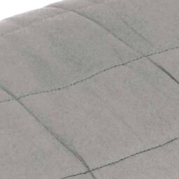 Berkfield Home Weighted Blanket Grey 200x200 cm 9 kg Fabric - thumbnail 4