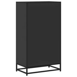 Berkfield Home Modern Book Cabinet Black 60x35x107.5 cm Engineered Wood - thumbnail 6