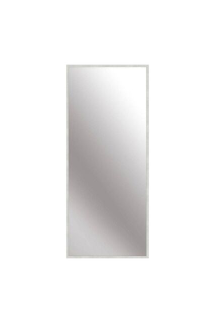 nielsen Star Metal Rectangle Wall Mirror Large Matt 70 X 170Cm in Silver - Size: 70 X 170 cm - image 1