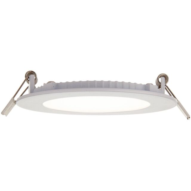 Loops Ultra Slim Recessed Ceiling Downlight - 6W Cool White LED - IP44 Rated - image 1
