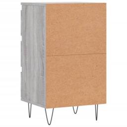 Berkfield Home Sideboard Grey Sonoma 40x35x70 cm Engineered Wood - Size: 40 x 35 x 70 cm - thumbnail 8