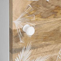 Berkfield Home Coffee Table 100x54x40 cm Solid Wood Mango in Brown - Size: 100 x 54 x 40 cm - thumbnail 7