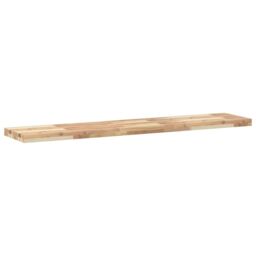 Berkfield Home Table Top 160x30x4 cm Rectangular Solid Wood Acacia in Brown - Size: 160 x 30 x 4 cm - thumbnail 5