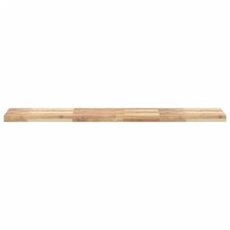 Berkfield Home Table Top 160x30x4 cm Rectangular Solid Wood Acacia in Brown - Size: 160 x 30 x 4 cm - thumbnail 4