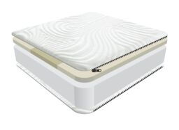 Sareer Furniture Limited Latex Foam Mattress in White - Size: Double - thumbnail 4