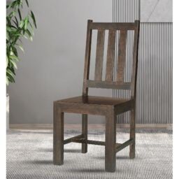 Jaipur Furniture Ltd Chair (Set of 2) - Mango Wood - Dark Finish in Brown - thumbnail 2