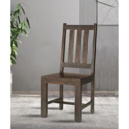Jaipur Furniture Ltd Chair (Set of 2) - Mango Wood - Dark Finish in Brown - thumbnail 1