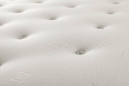 Somnior Sprung Ortho Memory Foam Tufted Mattress in White - Size: King - thumbnail 3
