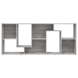 Berkfield Home Book Cabinet Grey Sonoma 67x24x161 cm Engineered Wood - Size: 67 x 24 x 161 cm - thumbnail 6