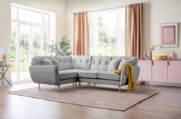 The Great Sofa Company Ailis 1 Corner 2 Faro Ashen in Light Grey - thumbnail 1
