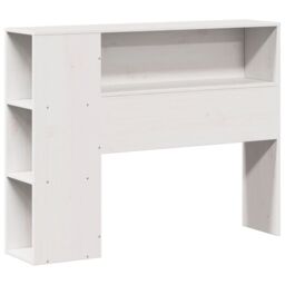 Berkfield Home Bookcase Bed without Mattress White 75x190 cm Small Single Solid Wood - thumbnail 6