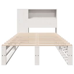 Berkfield Home Bookcase Bed without Mattress White 75x190 cm Small Single Solid Wood - thumbnail 4