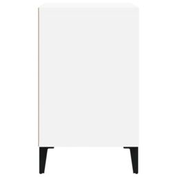 Berkfield Home Shoe Cabinet High Gloss White 102x36x60 cm Engineered Wood - Size: 102 x 36 x 60 cm - thumbnail 4