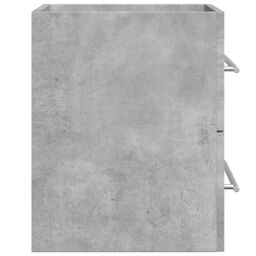 Berkfield Home Sink Cabinet Concrete Grey 60x38.5x48 cm Engineered Wood - thumbnail 5