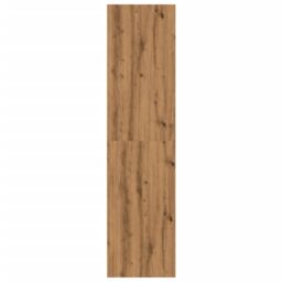 Berkfield Home Wardrobe Artisian Oak 50x50x200 cm Engineered Wood in Brown - Size: 50 x 50 x 200 cm - thumbnail 5