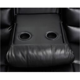 Snugg Furniture UK Limited (3+2 Seater) Roman Leather Recliner 3 Seater & 2 Seater sofa in Grey - thumbnail 4