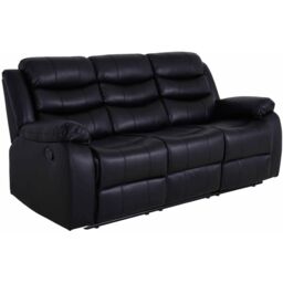 Snugg Furniture UK Limited (3+2 Seater) Roman Leather Recliner 3 Seater & 2 Seater sofa in Grey - thumbnail 6