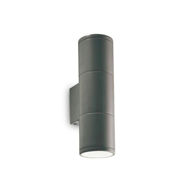 Netlighting Outdoor Up Down Wall Lamp 2 Lights Anthracite IP44 GU10 in Black