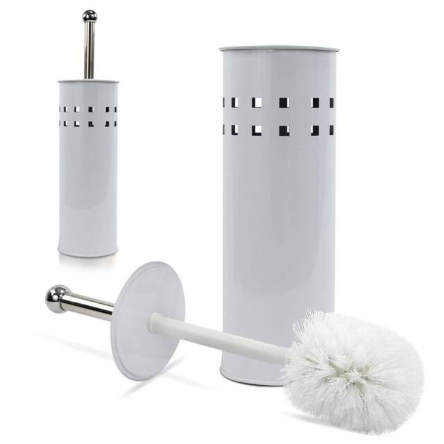 SPETLEK TOILET BRUSH & HOLDER SET WHITE - image 1