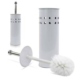 SPETLEK TOILET BRUSH & HOLDER SET WHITE - thumbnail 1