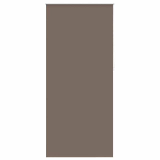 Berkfield Home Roller Blind Blackout 120 x 230 cm Coffee in Brown - image 1