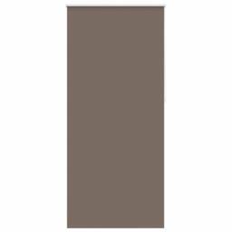 Berkfield Home Roller Blind Blackout 120 x 230 cm Coffee in Brown