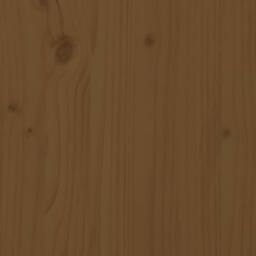 Berkfield Home Beautiful Bed Headboard Honey Brown 95.5x4x100 cm Solid Pine Wood - thumbnail 5
