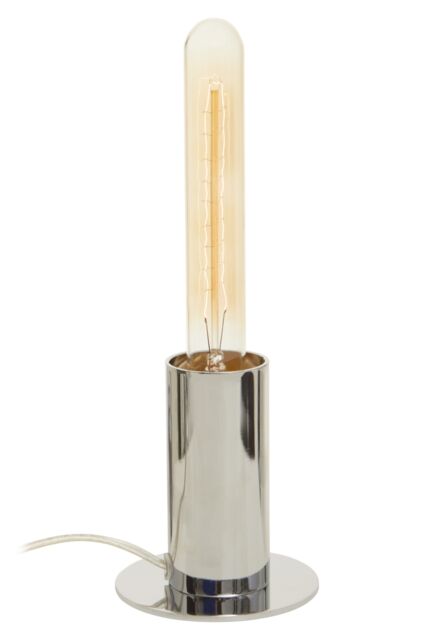 Orsina Mettalic Finish Table Lamp, Lamp for Table Living Room in Silver - image 1