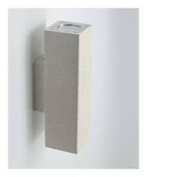 Netlighting OAKLAND Outdoor 2 Light Up Down Light White IP65 25.4x10.3x7.5cm in Light Stone - Size: 25.4x10.3x7.5 cm - thumbnail 2