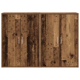 Berkfield Home Buffet Sideboard Old wood 120 x 31 x 84 cm Engineered Wood - thumbnail 6