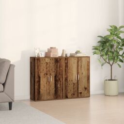 Berkfield Home Buffet Sideboard Old wood 120 x 31 x 84 cm Engineered Wood - thumbnail 1