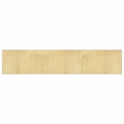 Berkfield Home Rug Rectangular Light Natural60x300 cm Bamboo in Beige - Size: Medium